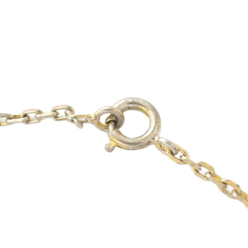 Celine Necklace Pendant Logo Plate Gold Color AE - GY47