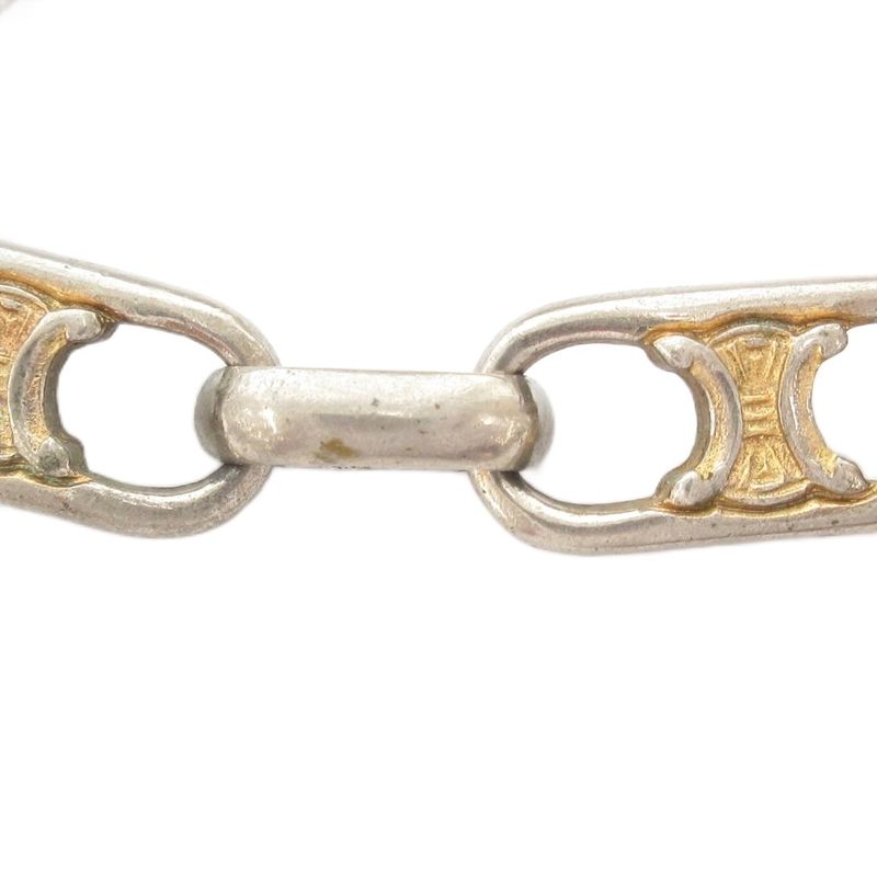 Celine Triomphe Bracelet Chain Silver Color AE - GY47