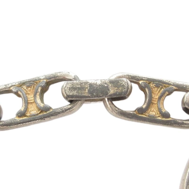 Celine Triomphe Bracelet Chain Silver Color AE - GY47