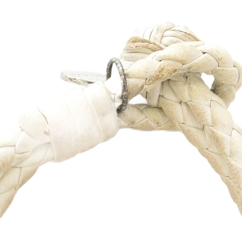 Bottega Veneta Intrecciato Bracelet Leather White AE - GY47