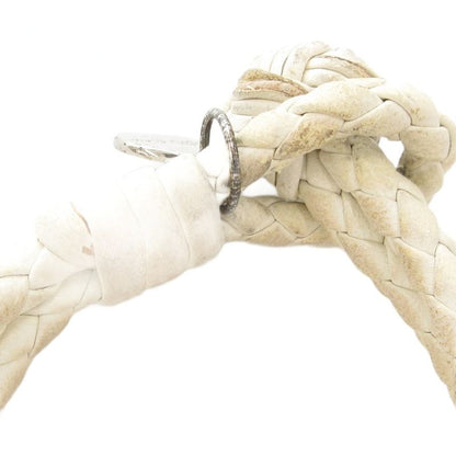 Bottega Veneta Intrecciato Bracelet Leather White AE - GY47