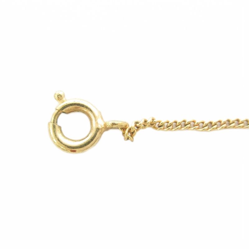 Christian DIOR Necklace Pendant CD Logo Gold Color AE - GY47