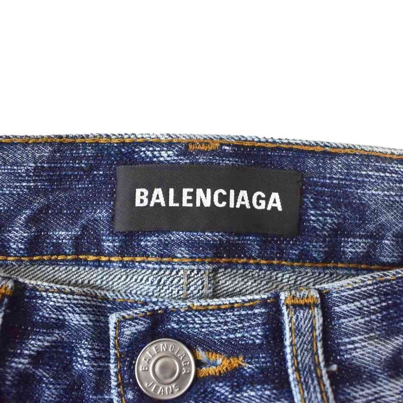Balenciaga 19AW Denim Pants Jeans 29 Indigo 557078 AA