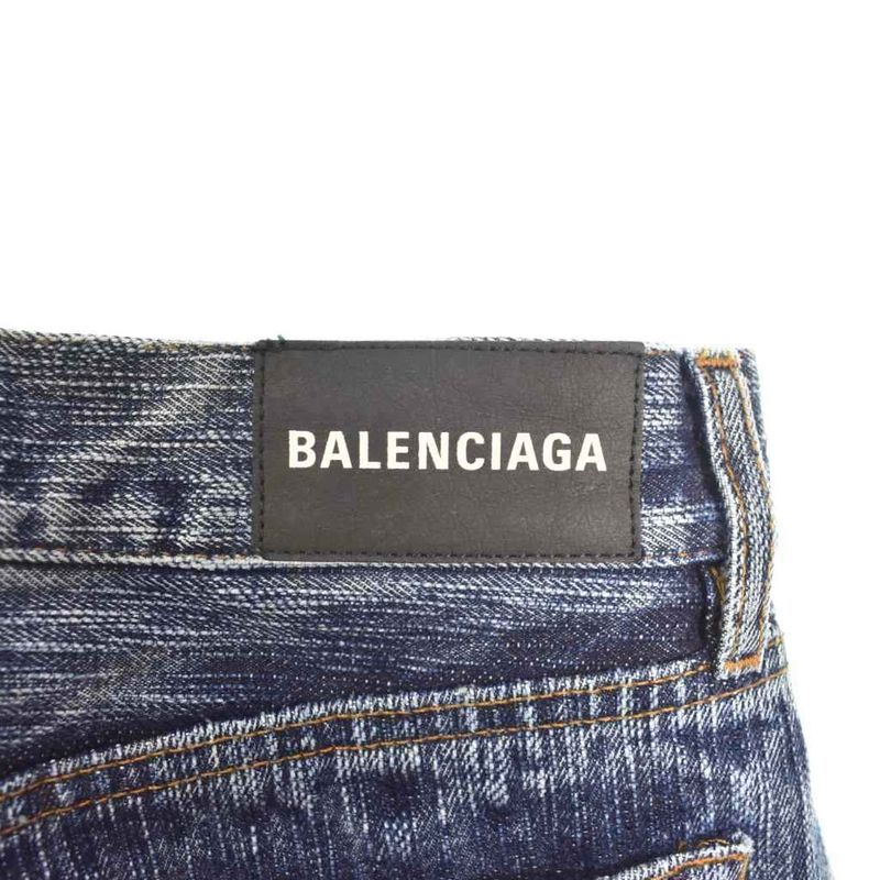 Balenciaga 19AW Denim Pants Jeans 29 Indigo 557078 AA