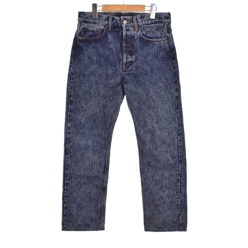 Balenciaga 19AW Denim Pants Jeans 29 Indigo 557078 AA