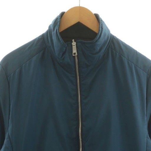 Prada 23AW Triangle Plate Triangle Logo Blouson Jacket Cotton Reversible 52