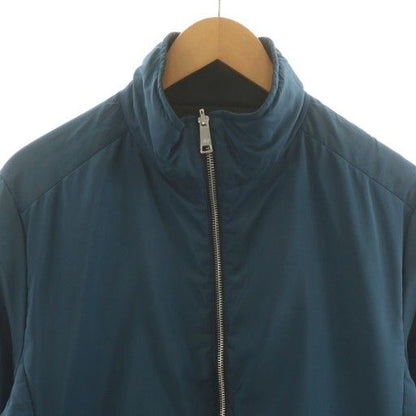 Prada 23AW Triangle Plate Triangle Logo Blouson Jacket Cotton Reversible 52