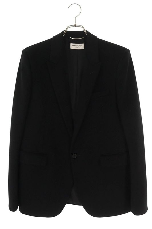 Saint Laurent Paris 612696 Y3a43 Wool Tailored Jacket Men's 46