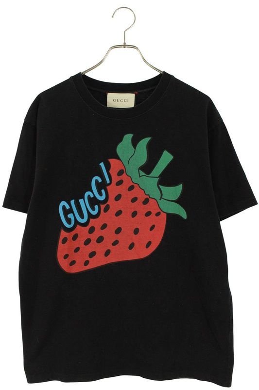 Gucci Front Logo Print T-shirt Men's S
