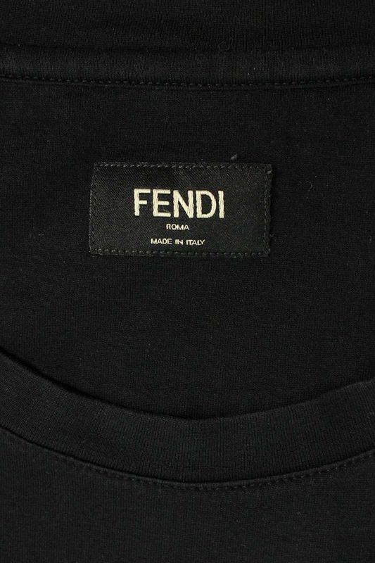 Fendi Fy0936 Logo Design T-shirt Men M