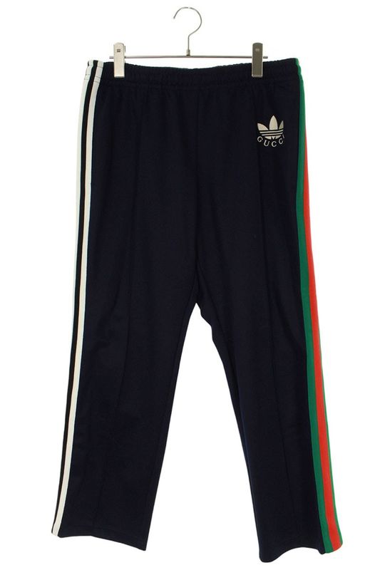 Gucci X Adidas 692113 Xjekx Sideline Logo Embroidered Track Long Pants Men M