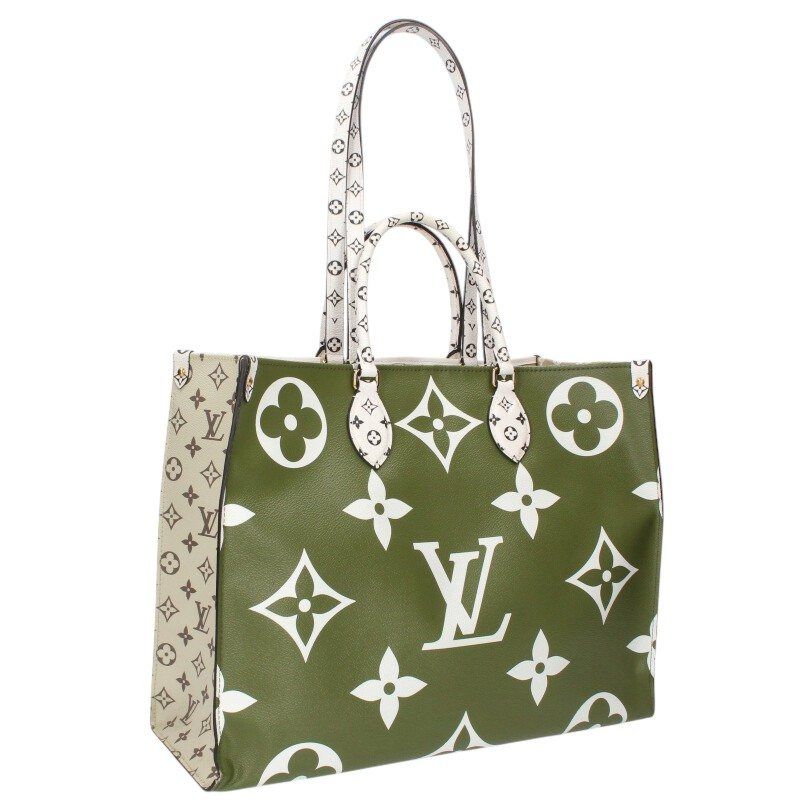 Louis Vuitton M44571 On The Go GM Monogram Giant Tote Bag Men's