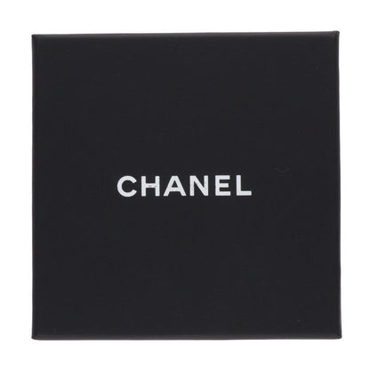 Chanel Coco Mark Rhinestone BOY Plate Earring Ladies