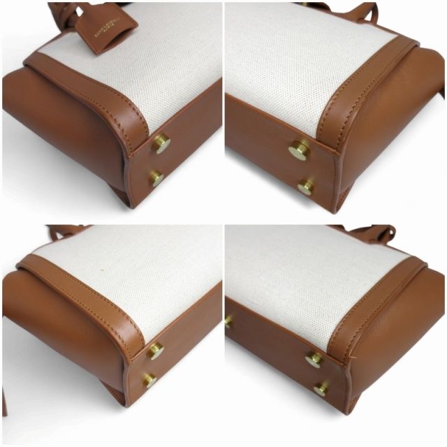 Yves Saint Laurent YVES Saint Laurent Baby Downtown Handbag Tote Bag Canvas