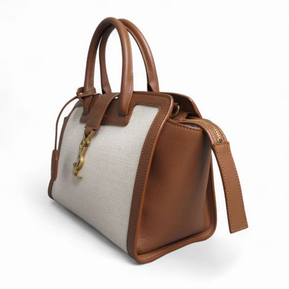 Yves Saint Laurent YVES Saint Laurent Baby Downtown Handbag Tote Bag Canvas