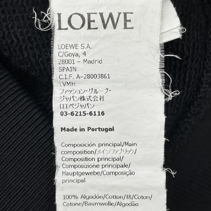 Loewe Black H526y25j26 Puzzle Relaxed Fit Hoodie XS