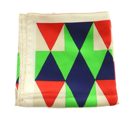 Yves Saint Laurent YVES Saint Laurent Vintage Scarf Geometric Pattern All Over