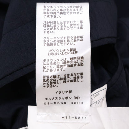 Hermes 21ss 11-5271 G19983k Nylon and Polyurethane 3b Tailored Jacket 48