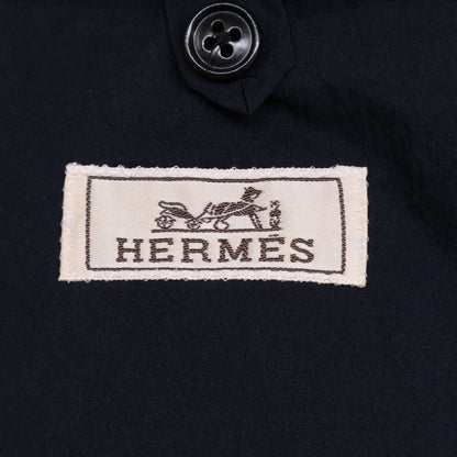 Hermes 21ss 11-5271 G19983k Nylon and Polyurethane 3b Tailored Jacket 48