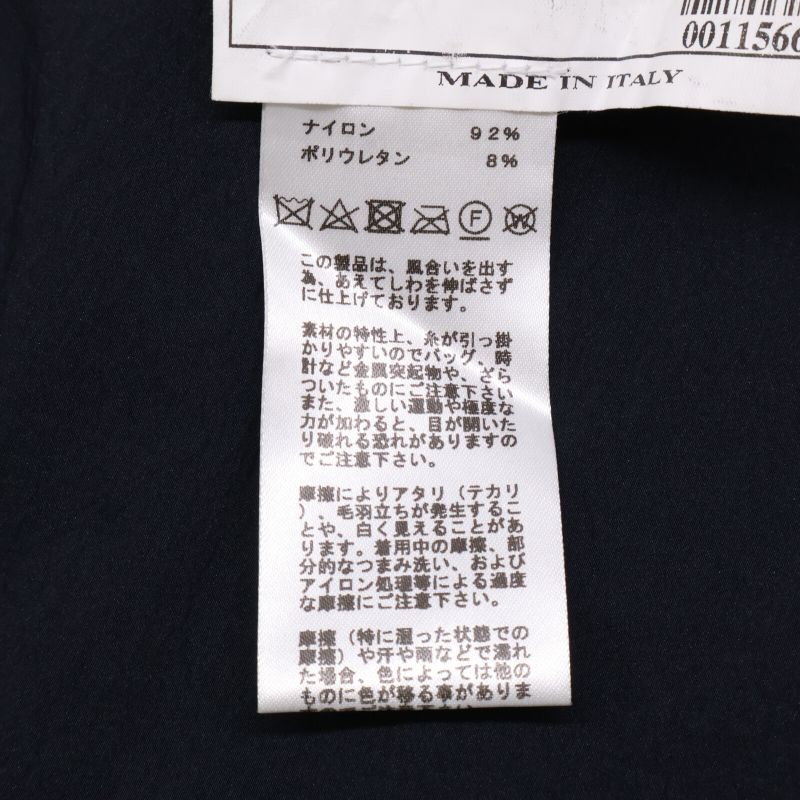 Hermes 21ss 11-5271 G19983k Nylon and Polyurethane 3b Tailored Jacket 48