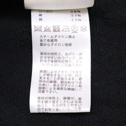 Hermes Silk Cotton Sleeveless Long Gilet Cardigan 38