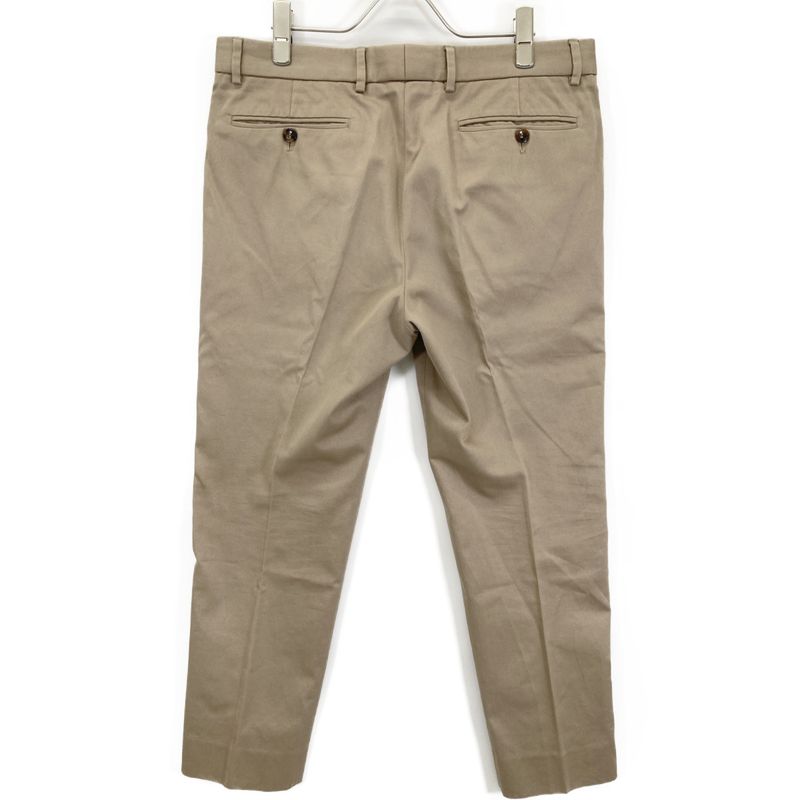 Gucci 465518 17 Year Beige Sideline Tapered Pants 48