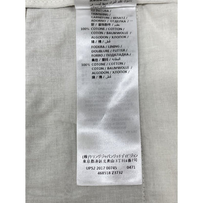 Gucci 465518 17 Year Beige Sideline Tapered Pants 48