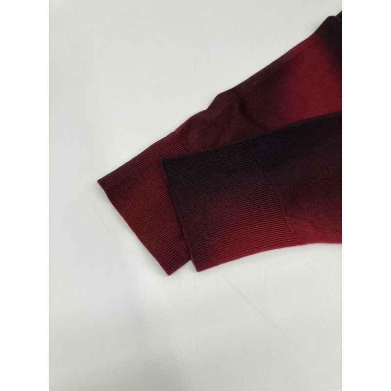 Dior Homme Dior Homme 833m611kt034 Red Gradient Knit Sweater S