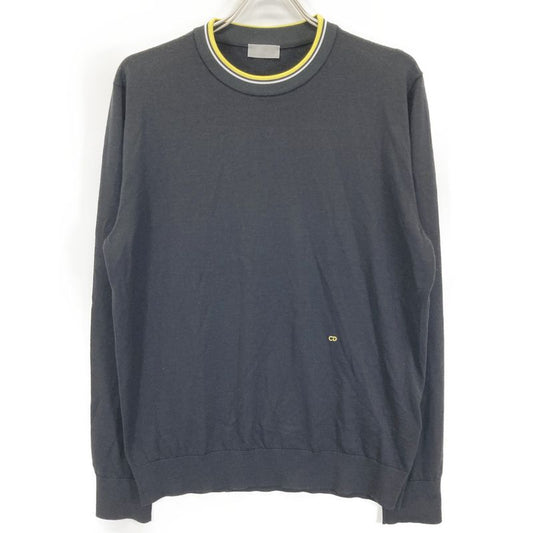 Dior Homme Dior Homme 763m648kt637 Black Knitted Sweater L