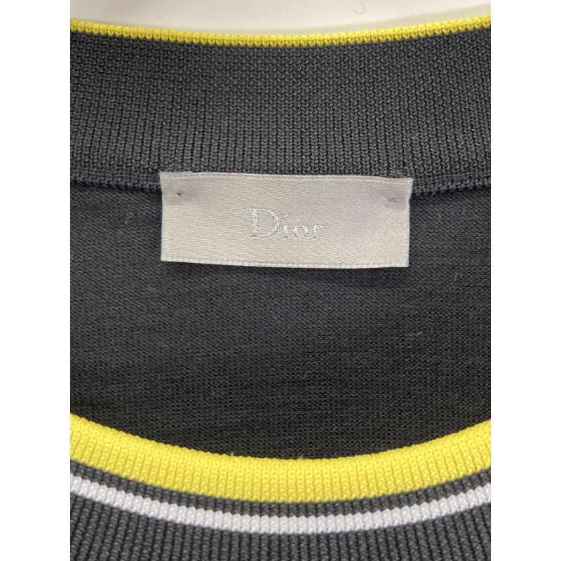 Dior Homme Dior Homme 763m648kt637 Black Knitted Sweater L