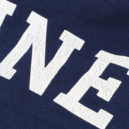 Celine 2y09e649w Navy Cracked Sweatshirt Logo Trainer L