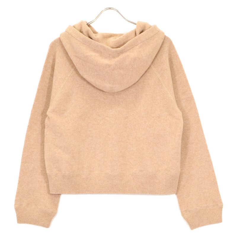 Celine 2a20z402p Wool and Camel Hooded Knit Hoodie M