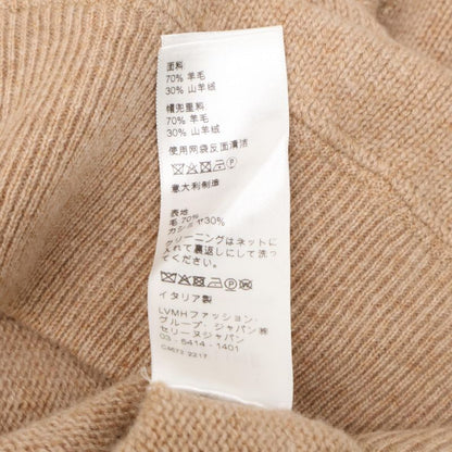 Celine 2a20z402p Wool and Camel Hooded Knit Hoodie M
