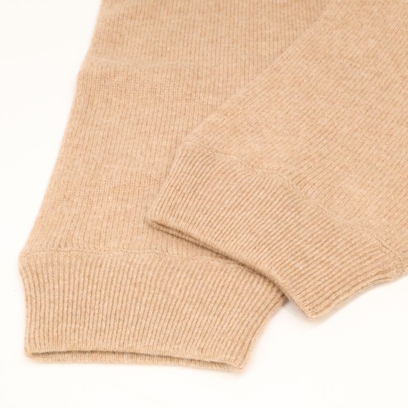 Celine 2a20z402p Wool and Camel Hooded Knit Hoodie M