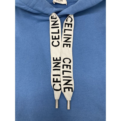 Celine 2y468670q Blue Loose Hoodie M