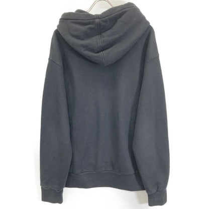 Gucci 475374 Black Interlocking G Hooded Sweatshirt M