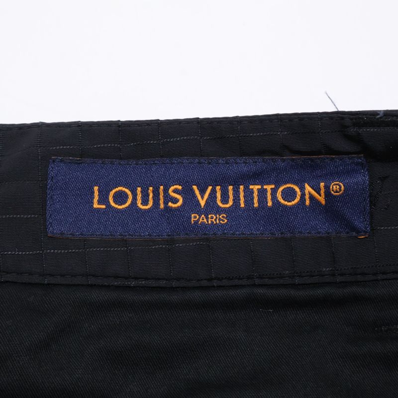 Louis Vuitton 23ss Rm232m Yh7 Hpp01w Cotton and Nylon LV All Over Pattern Half