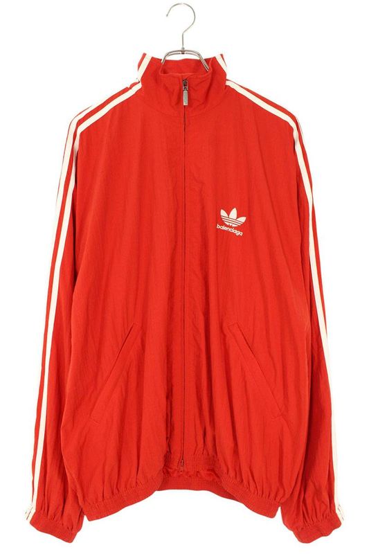 Balenciaga X Adidas 712280 Tno24 Oversized Nylon Jersey Jacket Blouson Men's 2