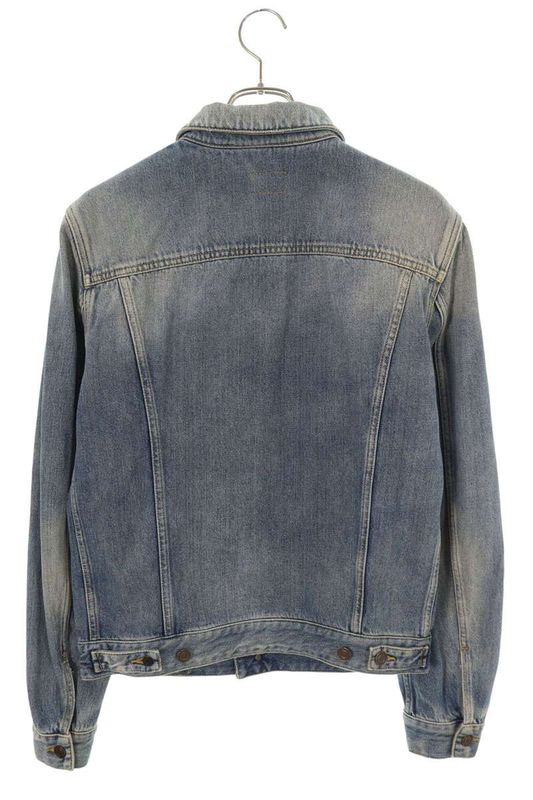 Saint Laurent Paris 344786 Ym26r Cotton Denim Jacket Men's M