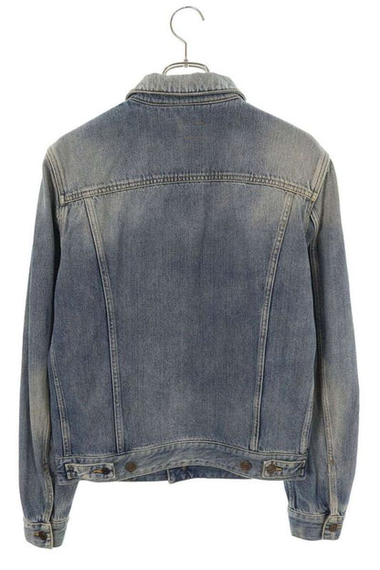 Saint Laurent Paris 344786 Ym26r Cotton Denim Jacket Men's M