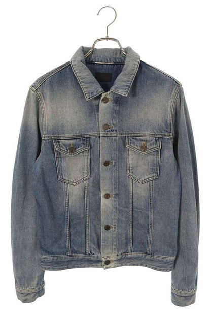 Saint Laurent Paris 344786 Ym26r Cotton Denim Jacket Men's M