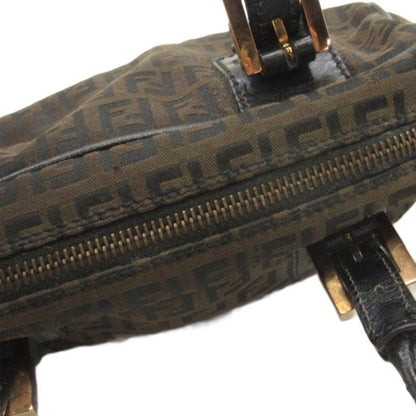 Fendi Zucca Pattern Mini Handbag Shoulder Bag Brownish