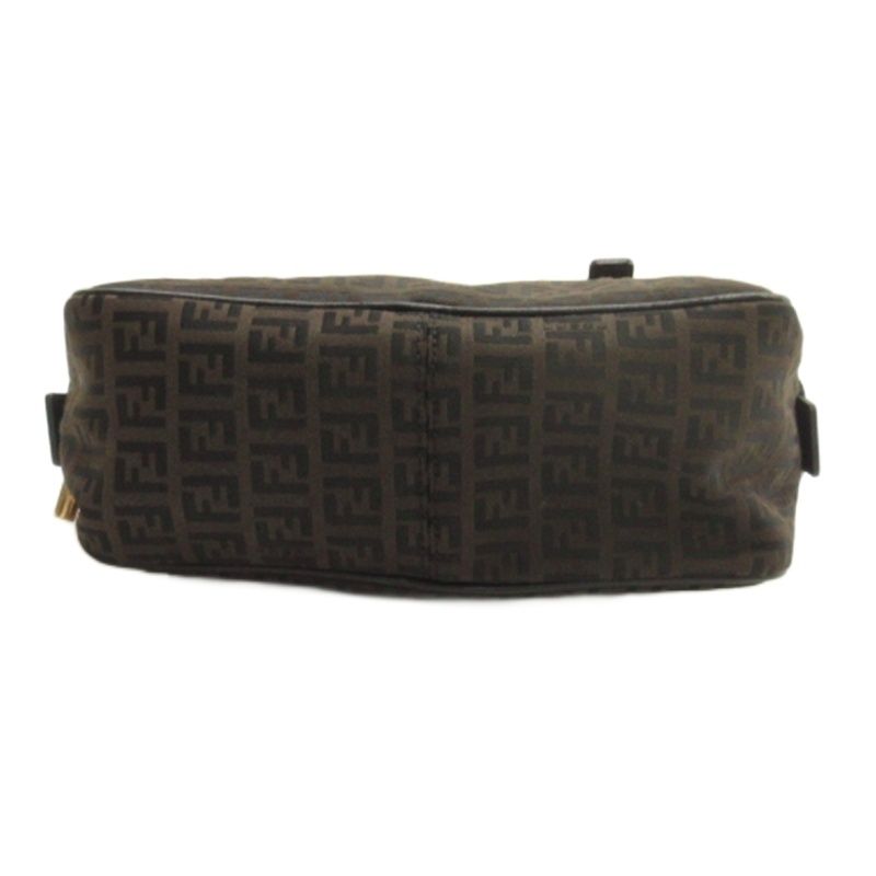 Fendi Zucca Pattern Mini Handbag Shoulder Bag Brownish