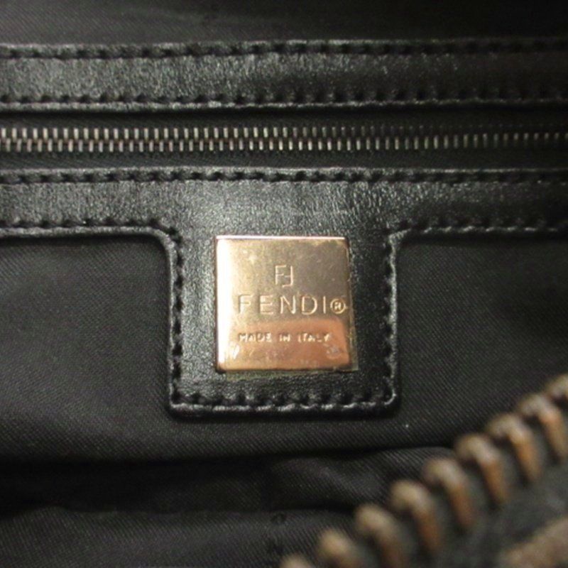 Fendi Zucca Pattern Mini Handbag Shoulder Bag Brownish