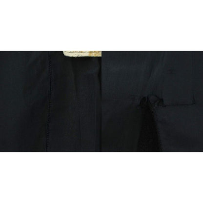 Chanel Tailored Jacket Bleather Single 4B Middle Fully Lined Side Vents Coco