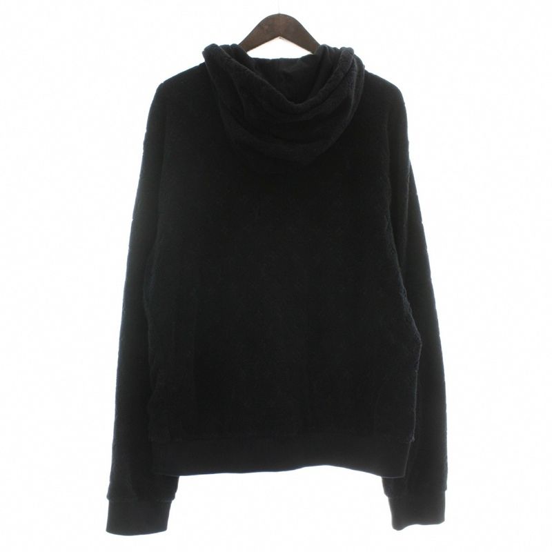 Louis Vuitton 24SS Monogram French Terry Zip Hoodie Sweatshirt Long Sleeves