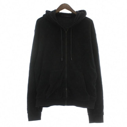 Louis Vuitton 24SS Monogram French Terry Zip Hoodie Sweatshirt Long Sleeves