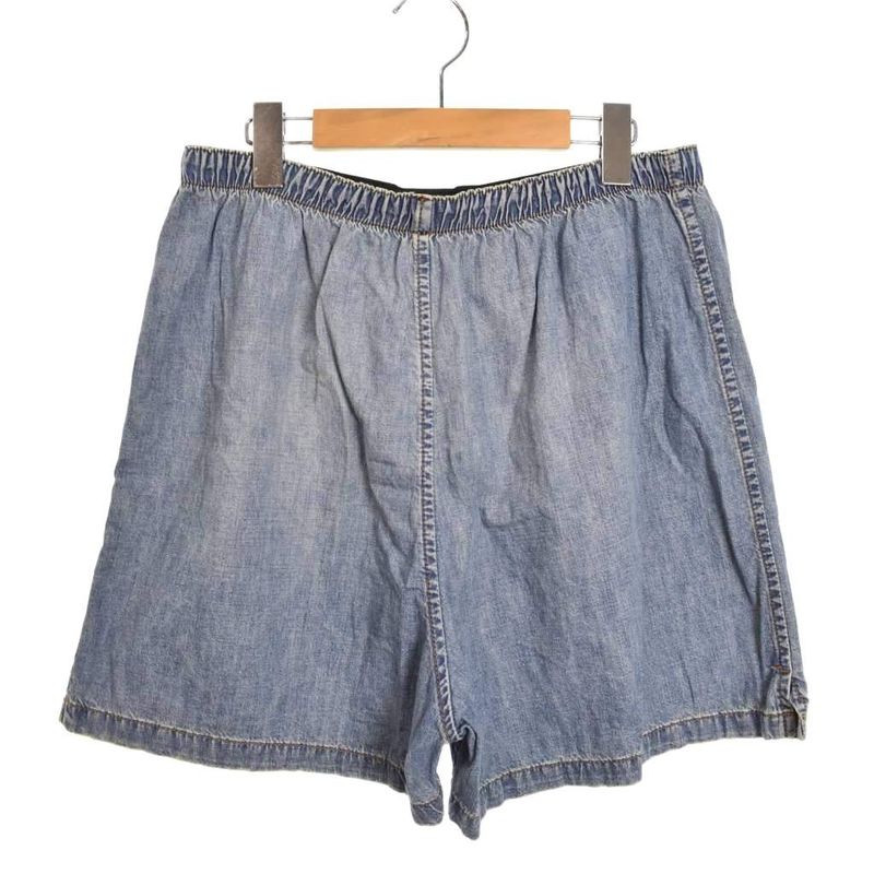 Balenciaga Denim Shorts S Light Blue Light Blue AA