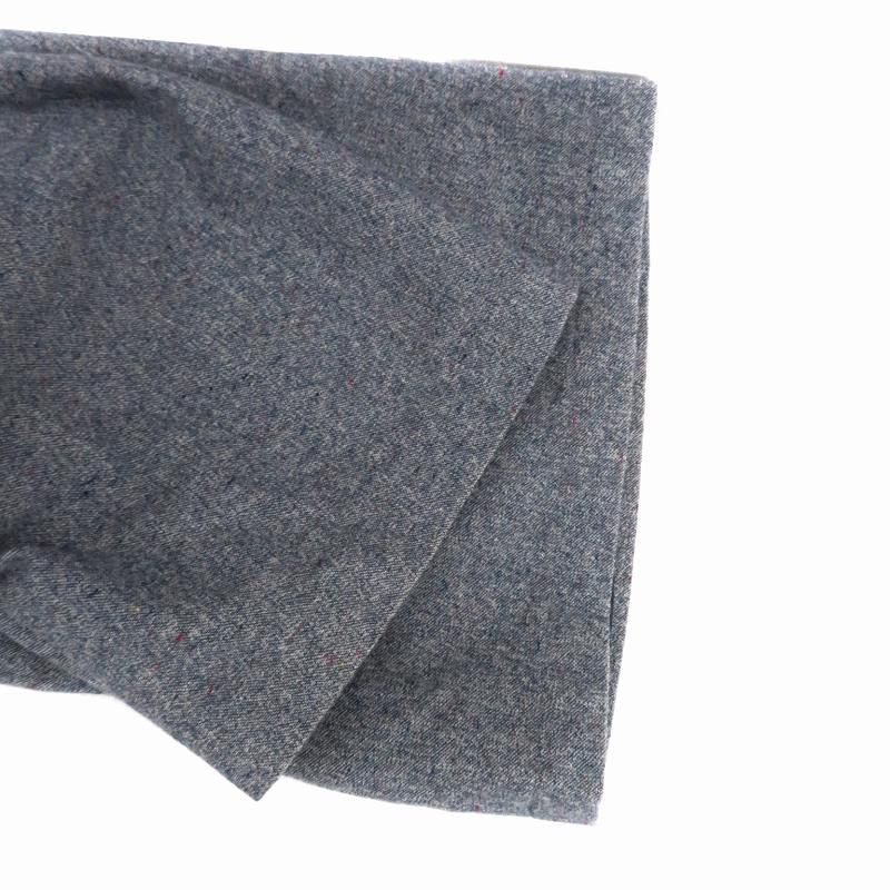 Christian DIOR Gaucho Pants Wide Pants Half Length M Navy HO8 - GY53