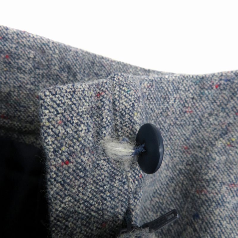 Christian DIOR Gaucho Pants Wide Pants Half Length M Navy HO8 - GY53